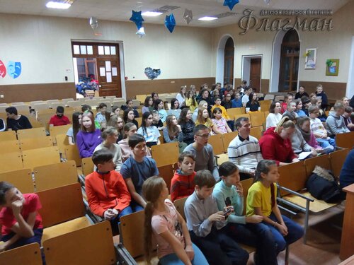 Делегация отряда на осенних каникулах в ДОЛ Буревестник